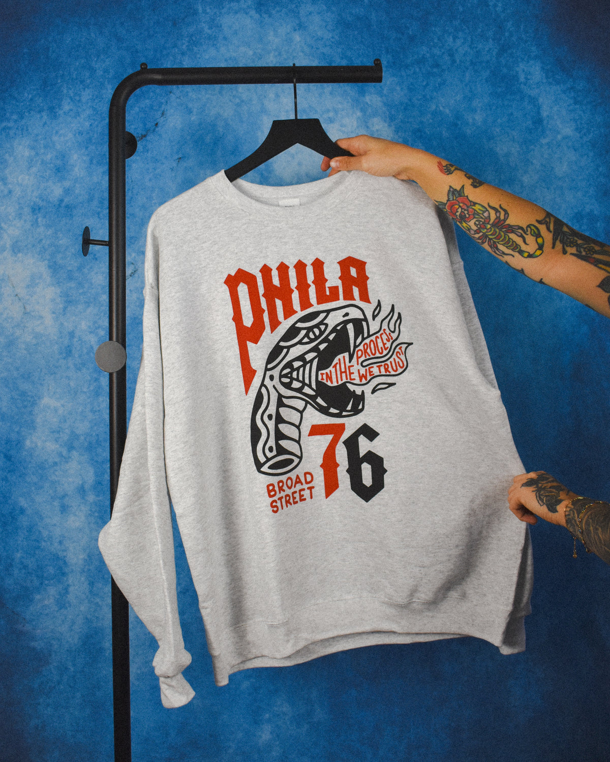 '76' Crewneck Sweatshirt
