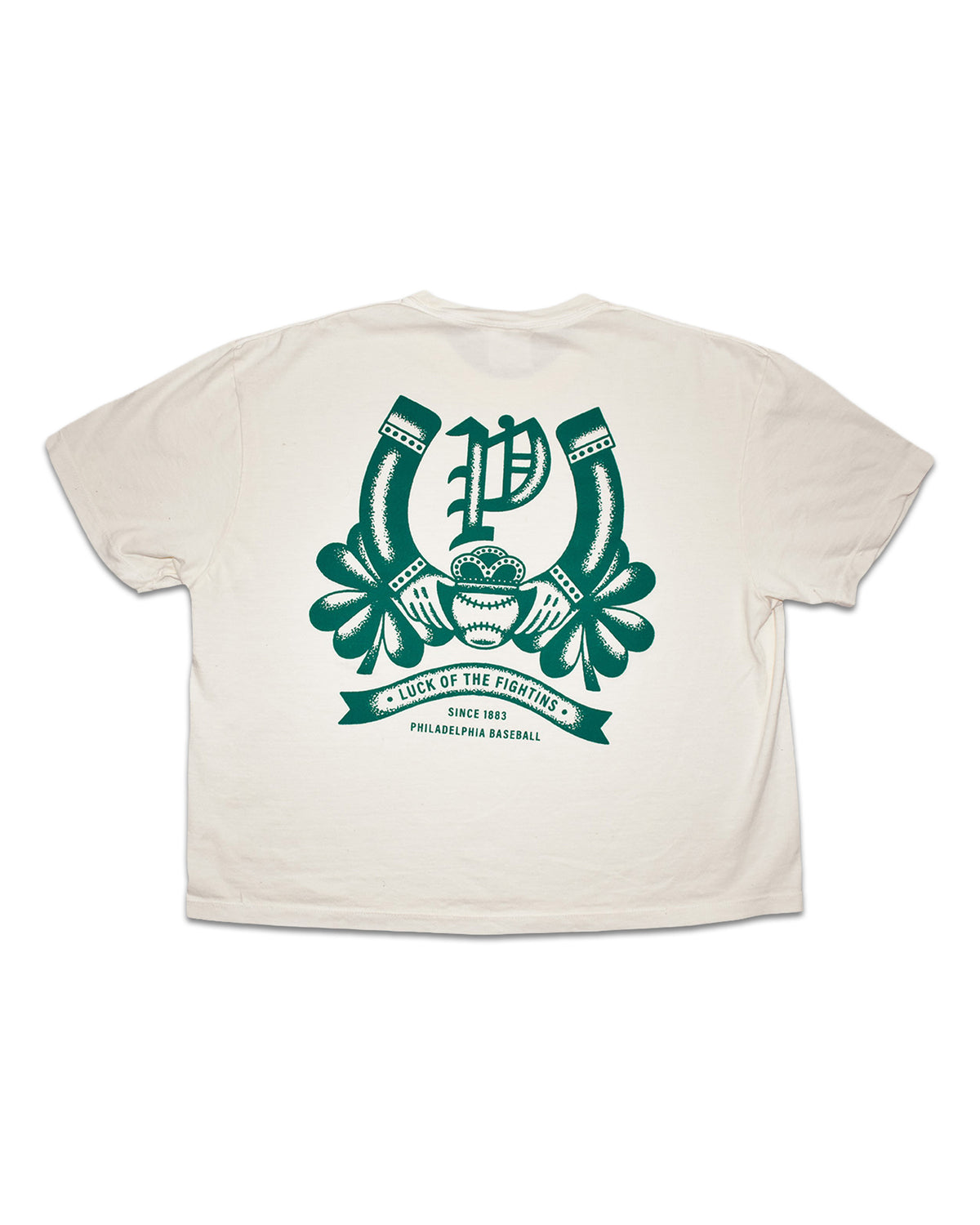 'Irish Fightins' Cropped Shirt