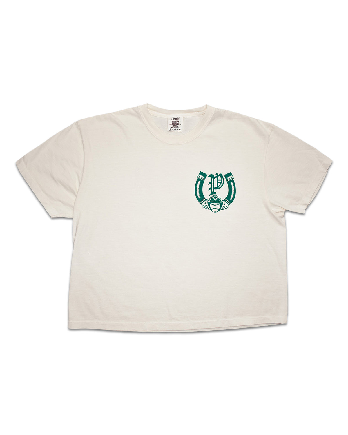 'Irish Fightins' Cropped Shirt