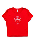 Women's 'Fightins Stamp' Baby Tee